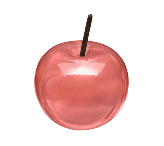 Pomme Décorative En Céramique De Couleur D 8.9 Cm