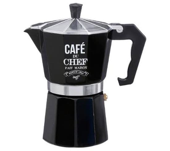 Cafetière En Métal "italienne" 18cm Noir