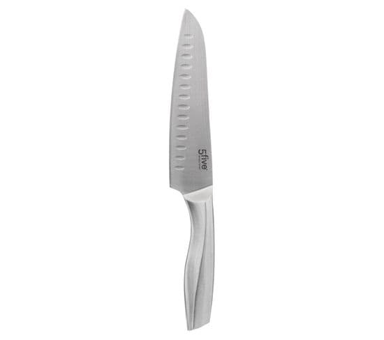 Couteau Chef "inox Forgé" 34cm Gris