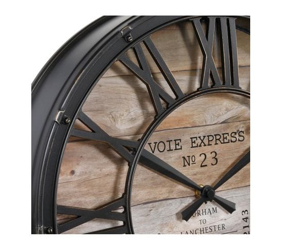 Horloge D.39 cm EXPRESS Marron