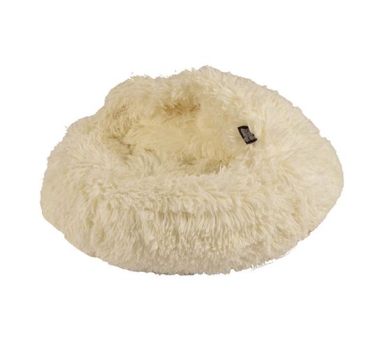 Coussin Pour Chien et Chat "fluffy" 55cm Écru