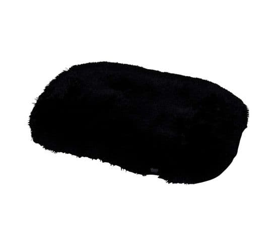 Coussin Pour Chien et Chat "fluffy" 87cm Noir