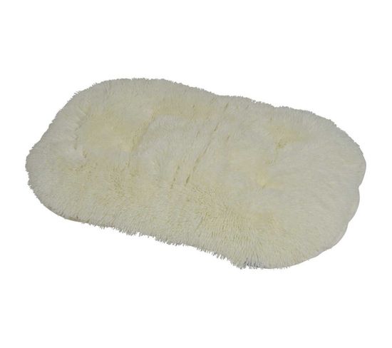 Coussin Pour Chien Et Chat "fluffy" 107cm Écru