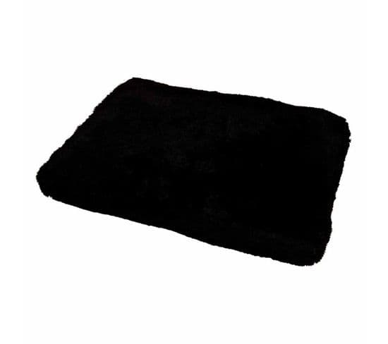 Coussin Pour Chien et Chat "fluffy" 80cm Noir