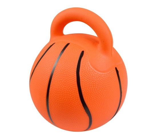 Jouet Pour Chien "ballon De Basket" 20cm Orange