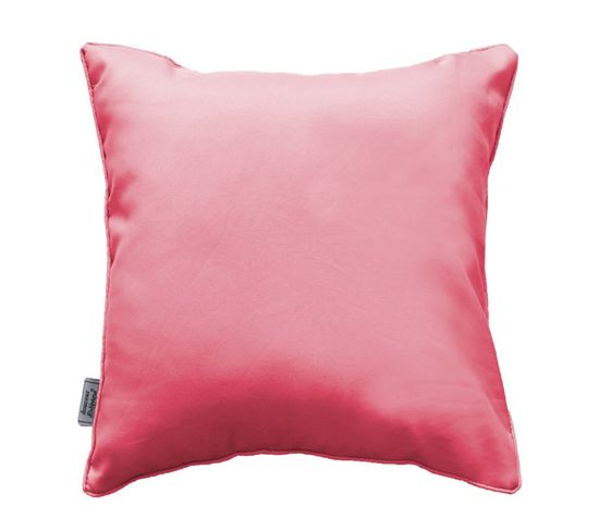 Coussin Déco "essentiel" 60x60cm Corail