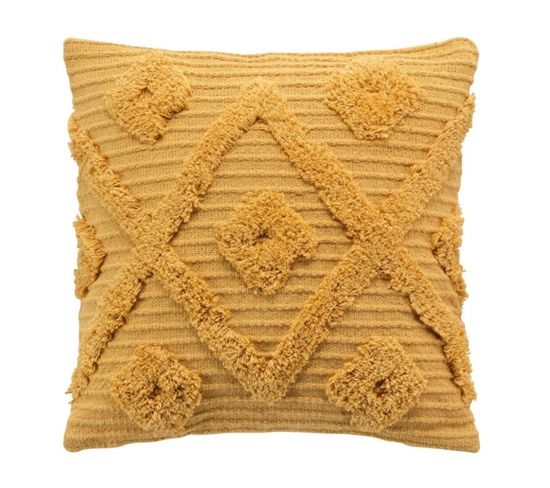 Housse De Coussin "zelie" 40x40cm Camel