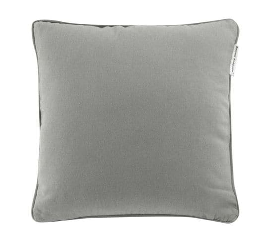 Housse De Coussin "twily" 40x40cm Gris