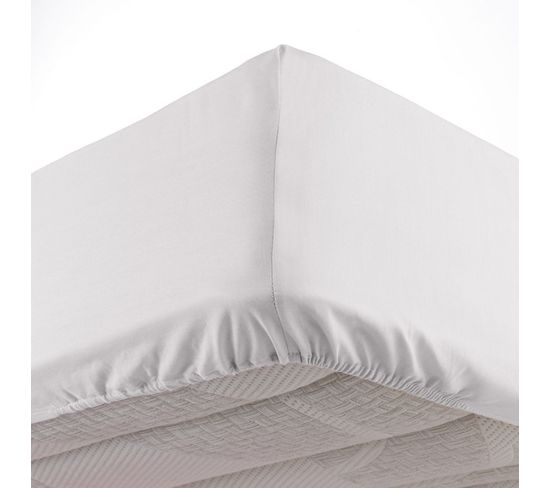 Drap Housse "lina" 90x190cm Blanc