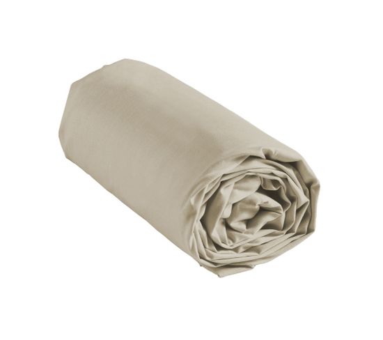 Drap Housse Linette Beige 140x190