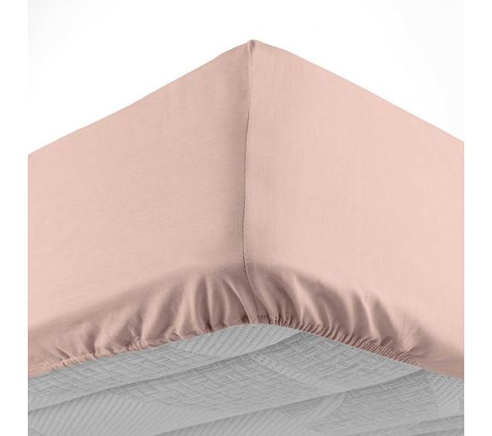 Drap Housse "lina" 90x190cm Rose