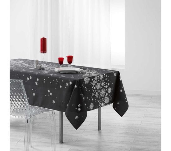 Nappe Antitache "constellation" 150x240cm Anthracite