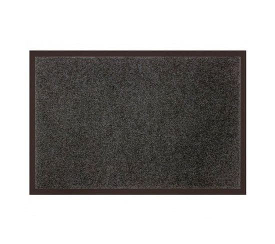 Tapis D'entrée Antipoussière "telio" 40x60cm Gris