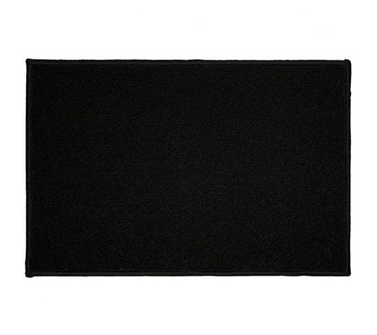 Tapis Déco Rectangulaire "primobis" 40x60cm Noir