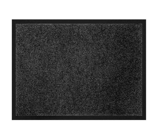 Tapis D'entrée Antipoussière "telio" 50x80cm Gris