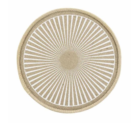 Set De Table En Jute "soleimio" 38cm Naturel