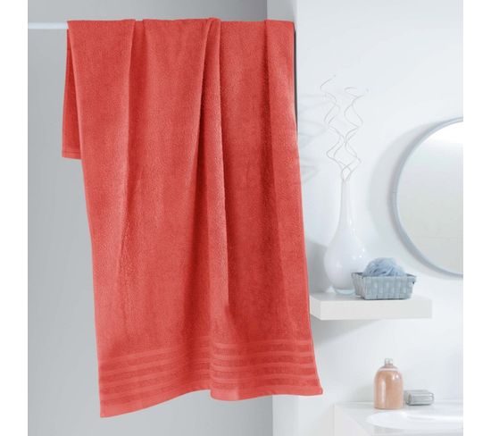 Drap De Bain "vitamine" 90x150cm Corail