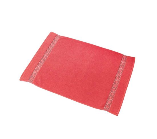 Tapis De Bain "adelie" 50x85cm Corail