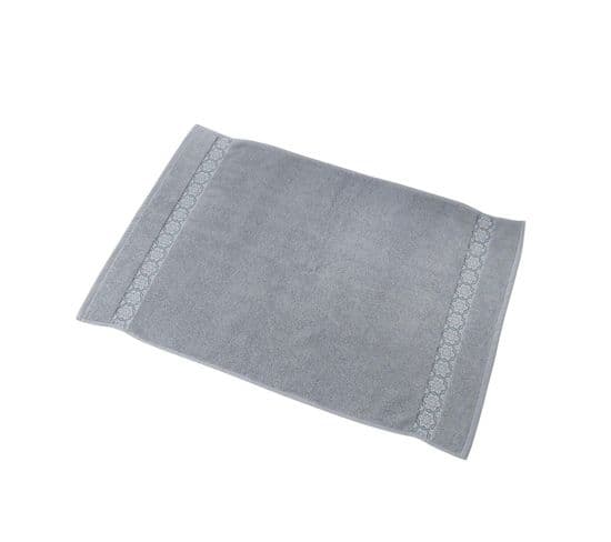 Tapis De Bain "adelie" 50x85cm Gris