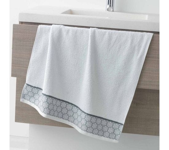 Drap De Douche "adelie" 70x130cm Blanc