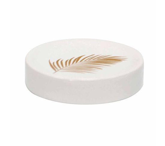 Porte Savon Imprimé "orbella" 11cm Blanc