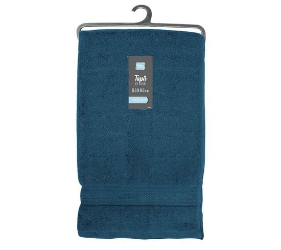 Tapis De Bain "colors" 50x85cm Bleu Nuit