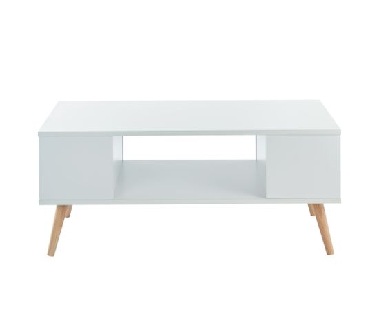 Table Basse Annette  Blanc  90cm