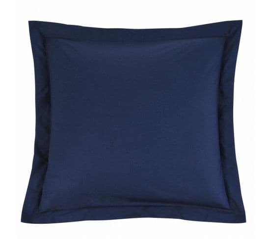 Taie D'oreiller Percale Coton Tertio®  Bleu -85 X 185