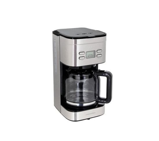 Cafetière Filtre Programmable - Cecf12tix - 1,25 L - Inox