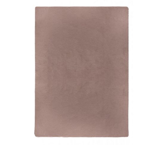 Tapis De Salon Bergam En Polyester - Rose - 60x110 Cm