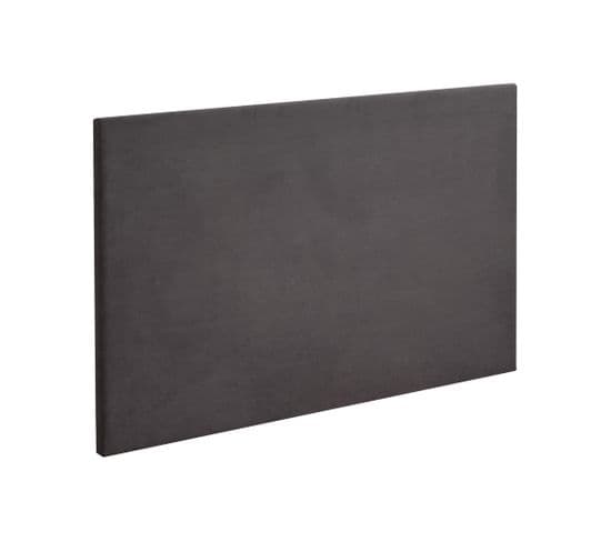 Tête De Lit Déco Tissé Gris Fumé 200x120