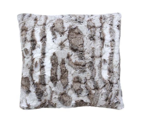 Coussin Ecorce Taupe 40 X 40 Cm - Enjoy Home