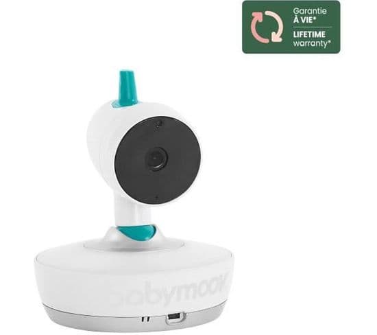 Caméra Additionnelle Motorisée Orientable A 360° Pour Babyphone Vidéo Yoo Moov
