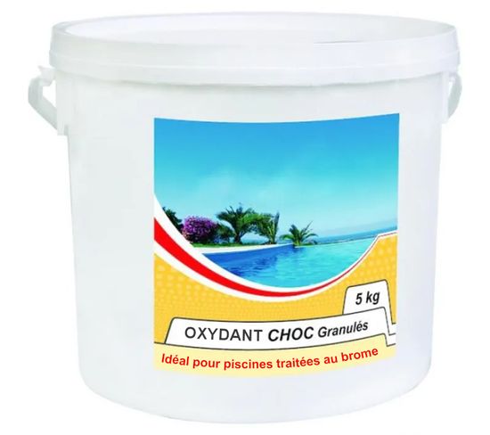 Oxydant Choc Granulés 5kg Spécial Brome - Oxydant Choc
