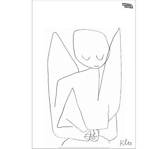 Sticker Mural "ange Oublieux" - P. Klee