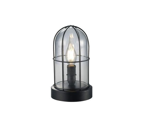 Lampe Loft Noire Port De Honfleur