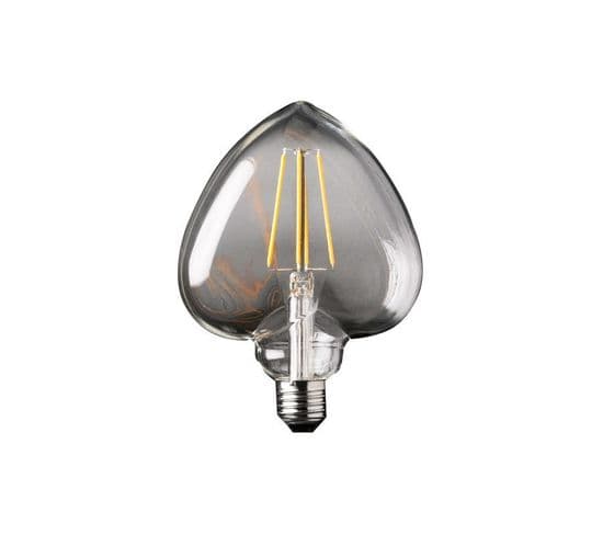 Ampoule Deco Filament Coeur LED E27 4 W