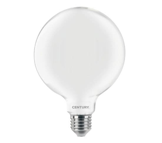 Ampoule LED E27 De 8w Globe Satiné Diam 9.5