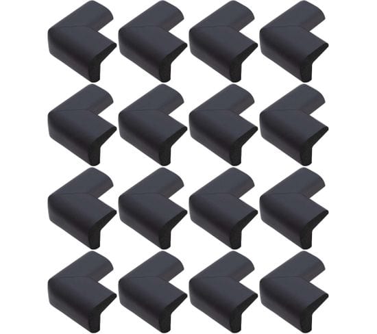 Protection D'angle En Nitrile Shape (lot De 16) Noir