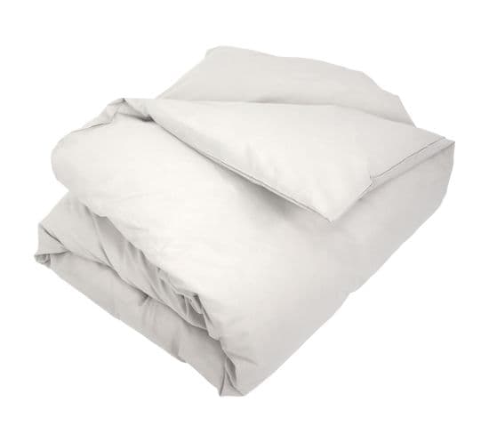 Housse De Couette Uni 280x240 Cm Coton Alto Calcium