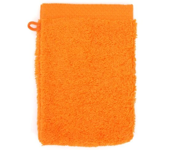 Gant De Toilette 16x21 Cm Pure Orange 550g/m2