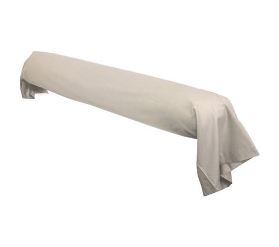 Taie De Traversin Uni 230x43 Cm Coton Alto Chamois