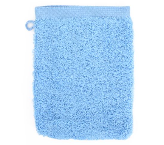 Gant De Toilette 16x21 Cm Pure Bleu Ciel 550g/m2