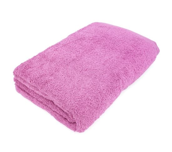 Drap De Bain 100x150 Cm Pure Rose Lavande 550g/m2