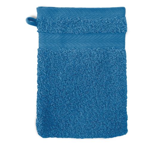 Gant De Toilette 16x21 Cm Royal Cresent Bleu Céleste 650g/m2