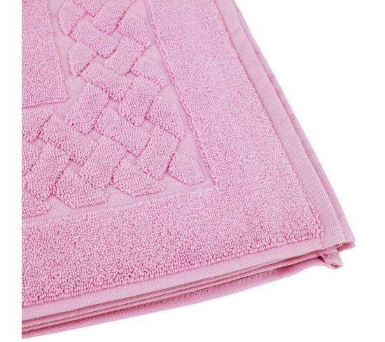 Tapis De Bain 50x80 Cm Royal Cresent Rose Lavande 850g/m2