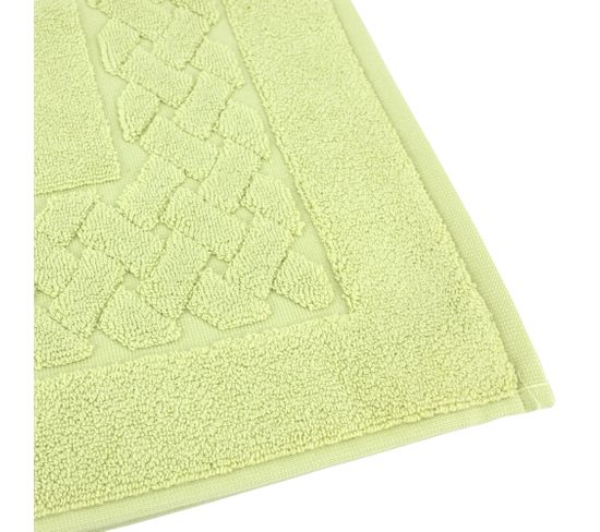 Tapis De Bain 50x80 Cm Royal Cresent Vert Pastel 850g/m2