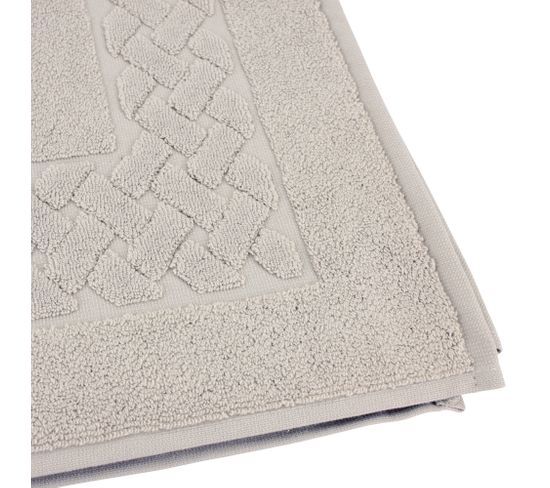 Tapis De Bain 50x80 Cm Royal Cresent Gris Craie 850g/m2