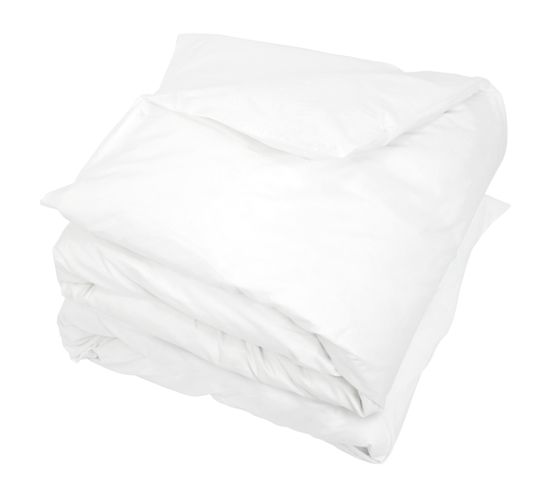 Housse De Couette Uni 300x300 Cm Pur Percale Primo Blanc