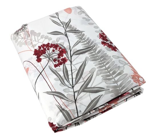 Housse De Couette 280x240 Cm Percale Pur Coton Petite Folie Rouge